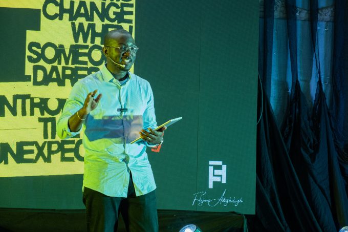 Director Folajomi at Tedx